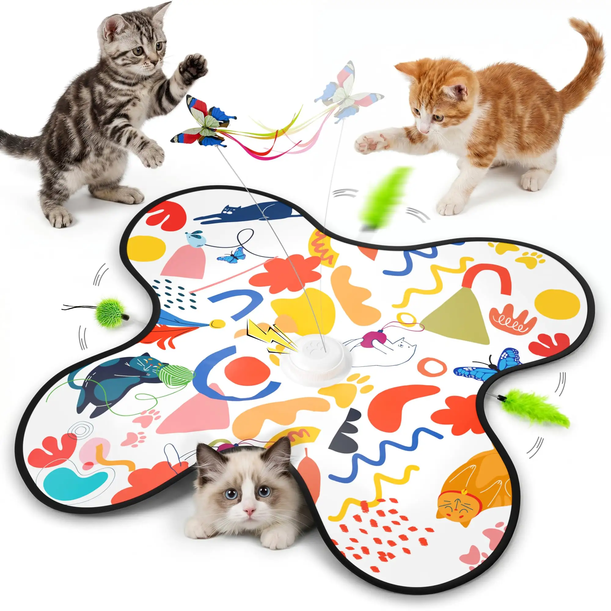 Interactive Cat Toy For Indoor Cats