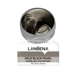 Collagen Removal Eye Puffiness Wrinkles Eye Circles Retinol Vc Hyaluronic Acid Mask - Black Pearl - View 1