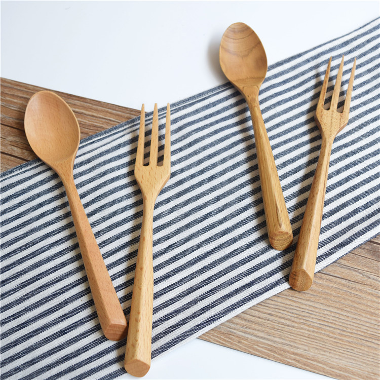 Title 5, Household Fashion Wooden Spoon Fork Tableware