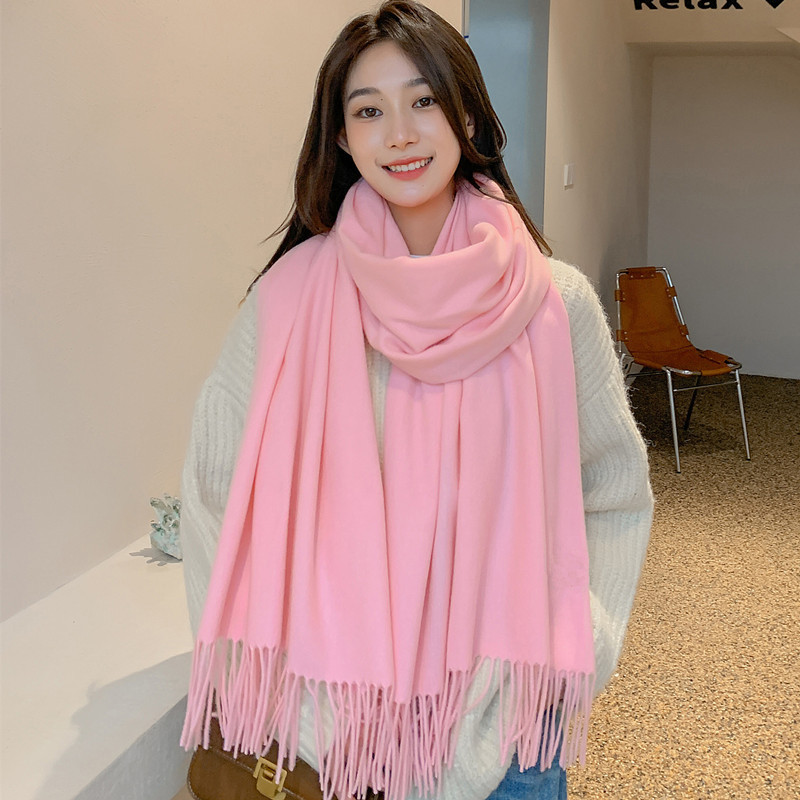 Men's Fashion Solid Color Scarf Shawl