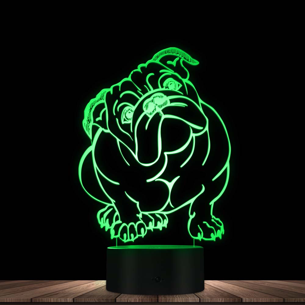 USB Dog Night Light