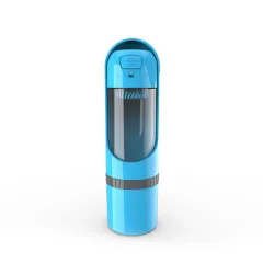 Pet Water Glass Drinking Supplies Dog Hanging Water Cup - Blue Upgrade Filter - View 1