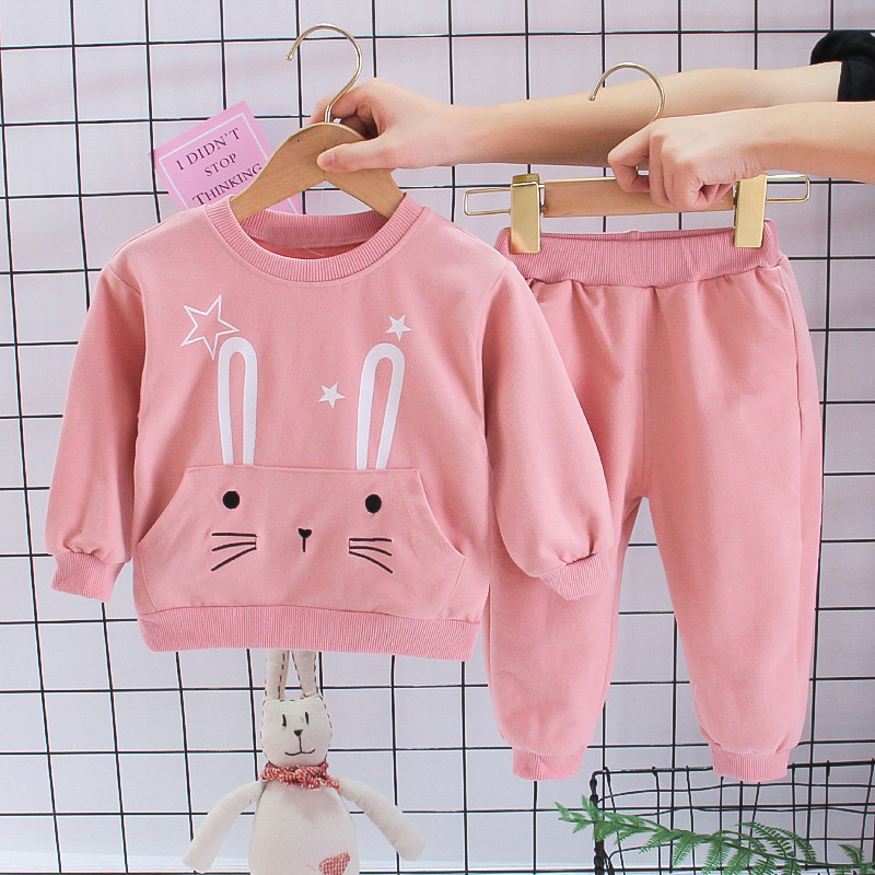 POCKET RABBIT SET DARK pink