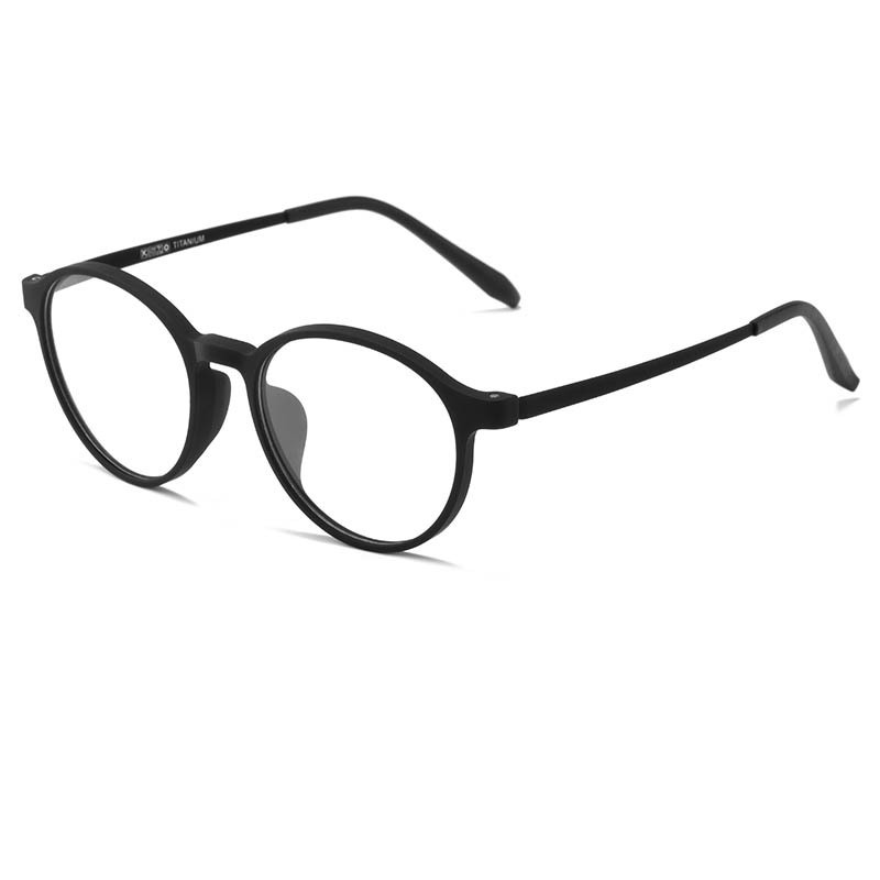 Men’s And Women’s Fashion Round Titanium Eyeglass Frames