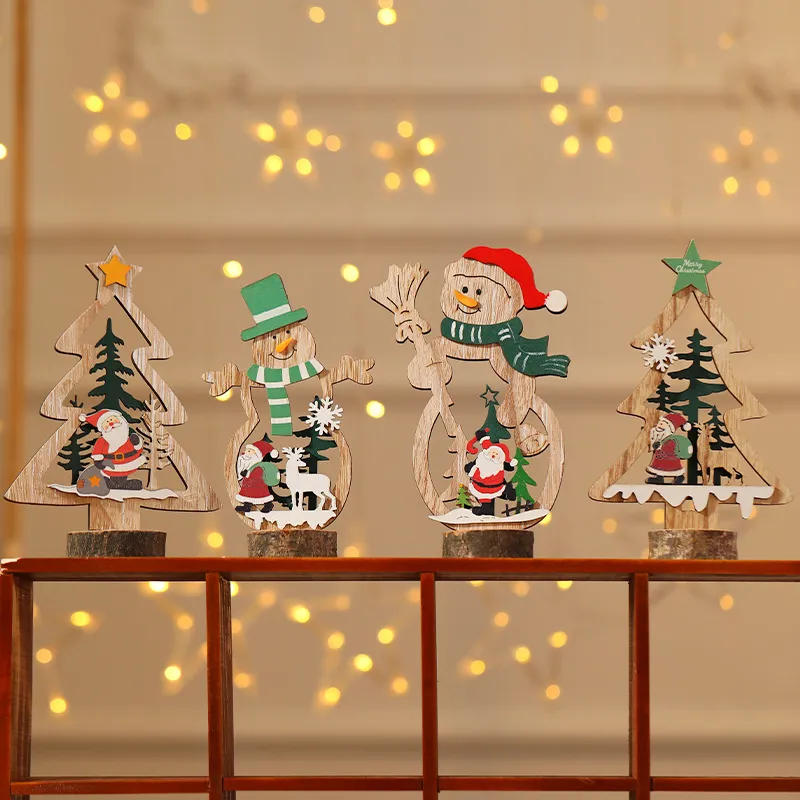 Christmas Day Wooden Bar Decoration Decorations – image 2