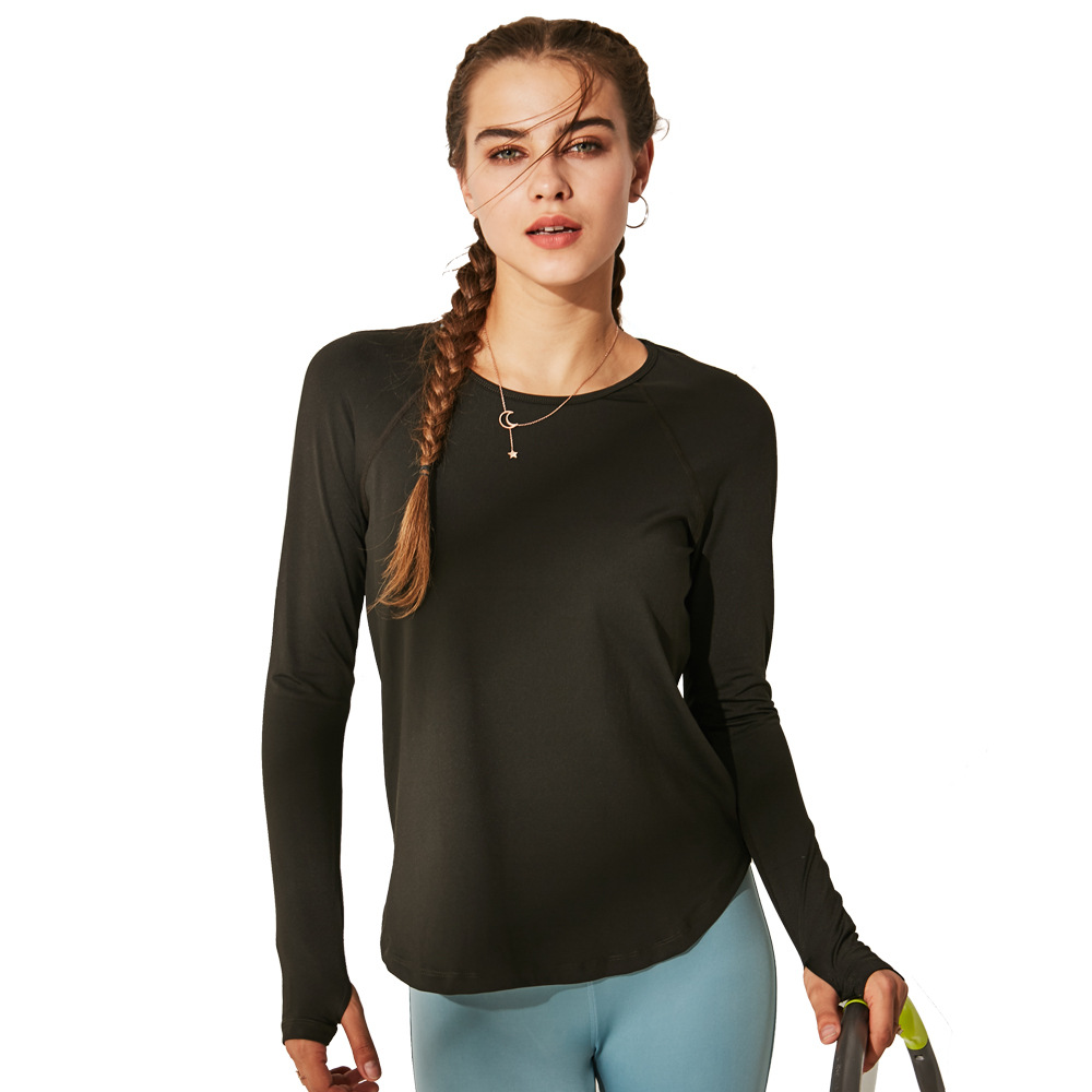 Title 1, Sports long-sleeved yoga clothes women quick-dr...