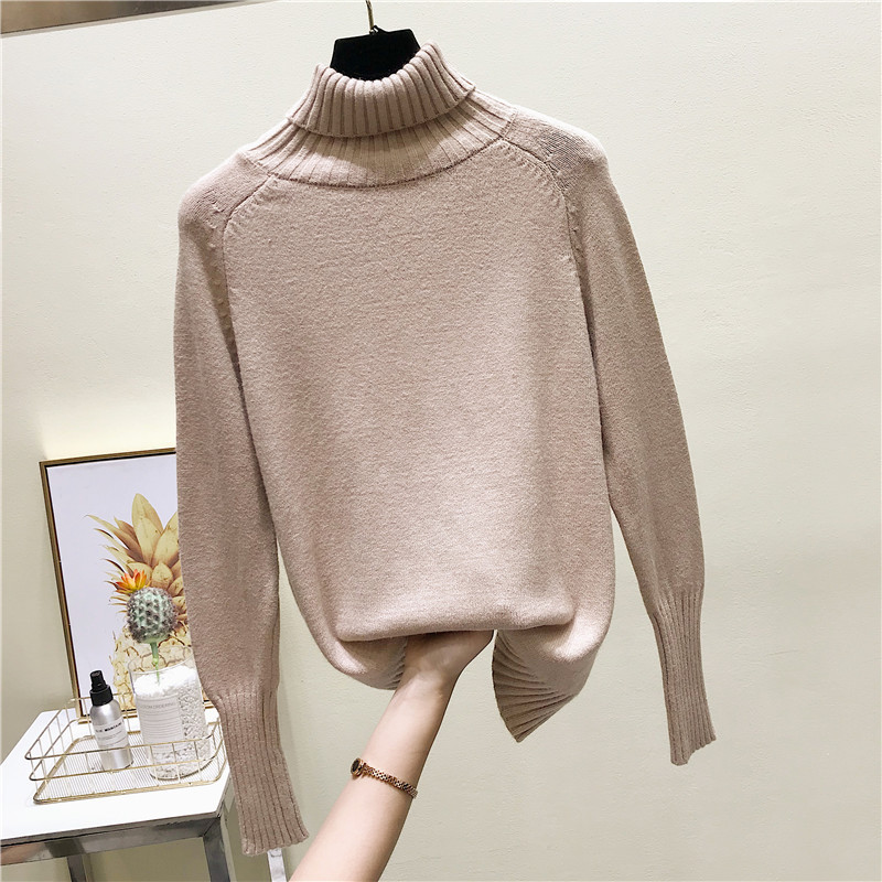 Title 3, Slim-fit Knit Sweater Women Loose Long-sleeved ...