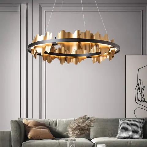 Postmodern Italian Minimalist Luxury Living Room Dining Chandelier