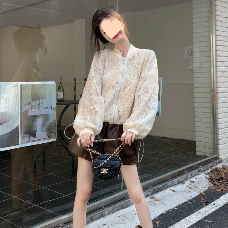 Title 5, Loose Lace Short Jacket Coat Women