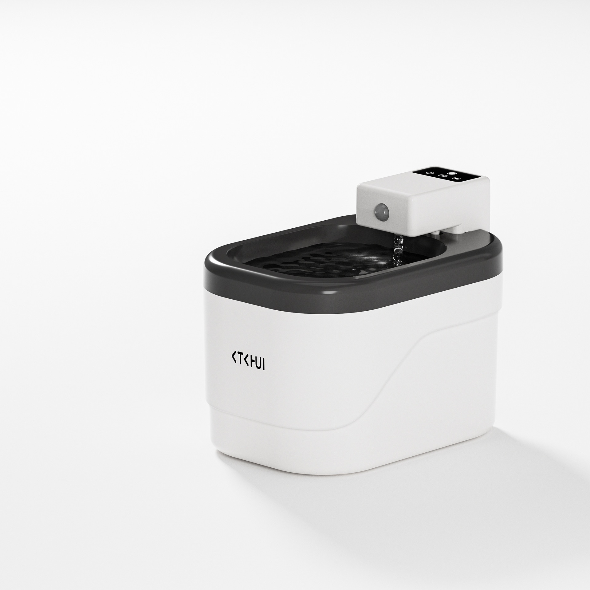 Smart Sensor-Activated Quiet Filtered Automatic Pet Water Fountain - Default