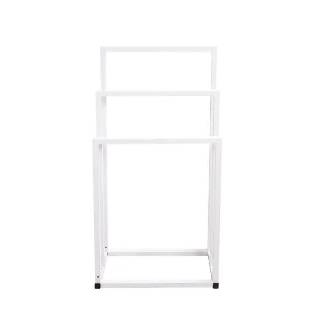 Metal Towel Rack 3 Tiers Hand Towel Holder Organizer For Bathroom Accessories White - Shop at LoveMi