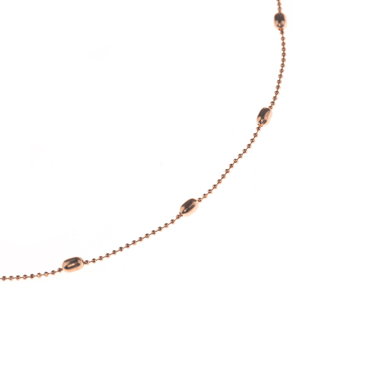 Alloy Meniscus Pendant Clavicle Necklace