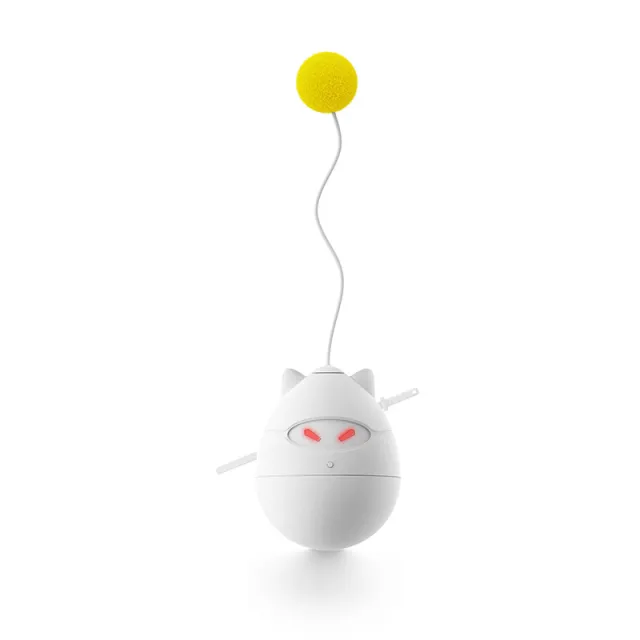 Cat Toy Electric Tumbler Teasing The Ball White - Shop at LoveMi