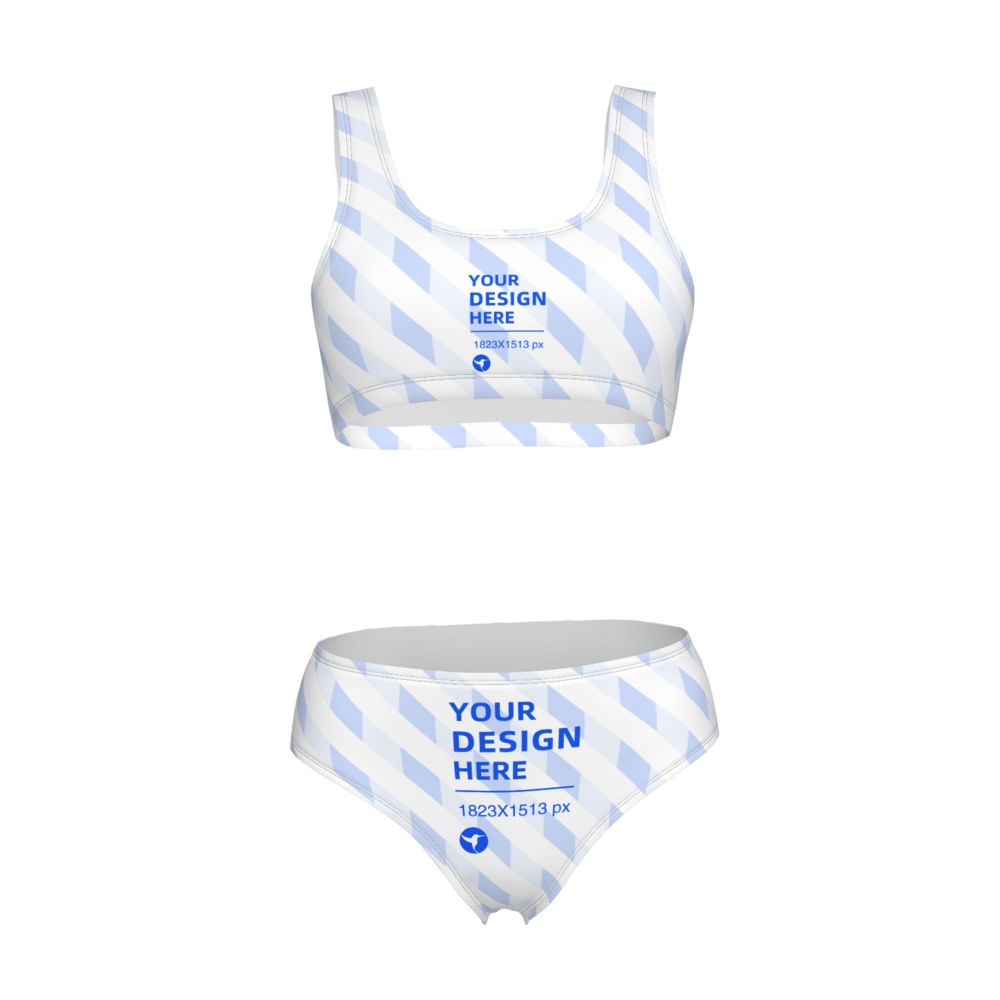 Soft And Smooth Split Sports Swimsuit - Image 5