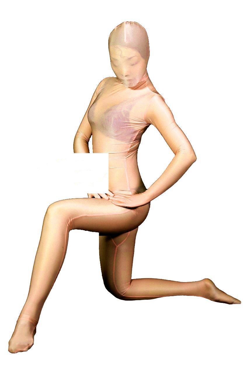 Glass Yarn Flesh Color Lycra All-inclusive Tight Corset