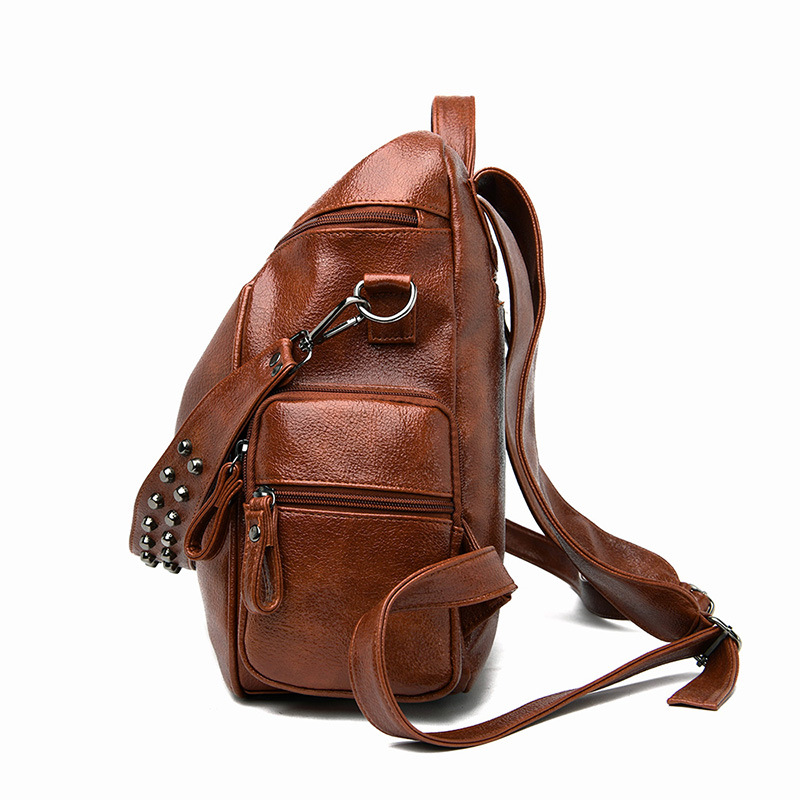 Title 4, European And American Fashion Ladies Backpack