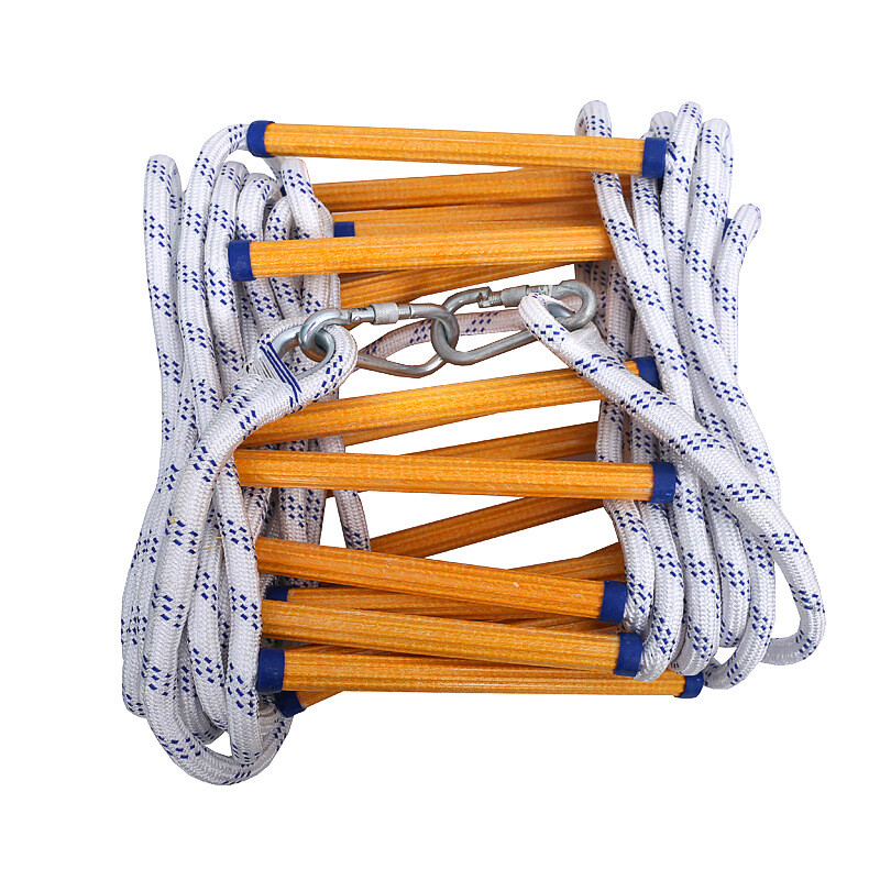 510m Emergency Fire Escape Ladder Soft Rope To Deploy W