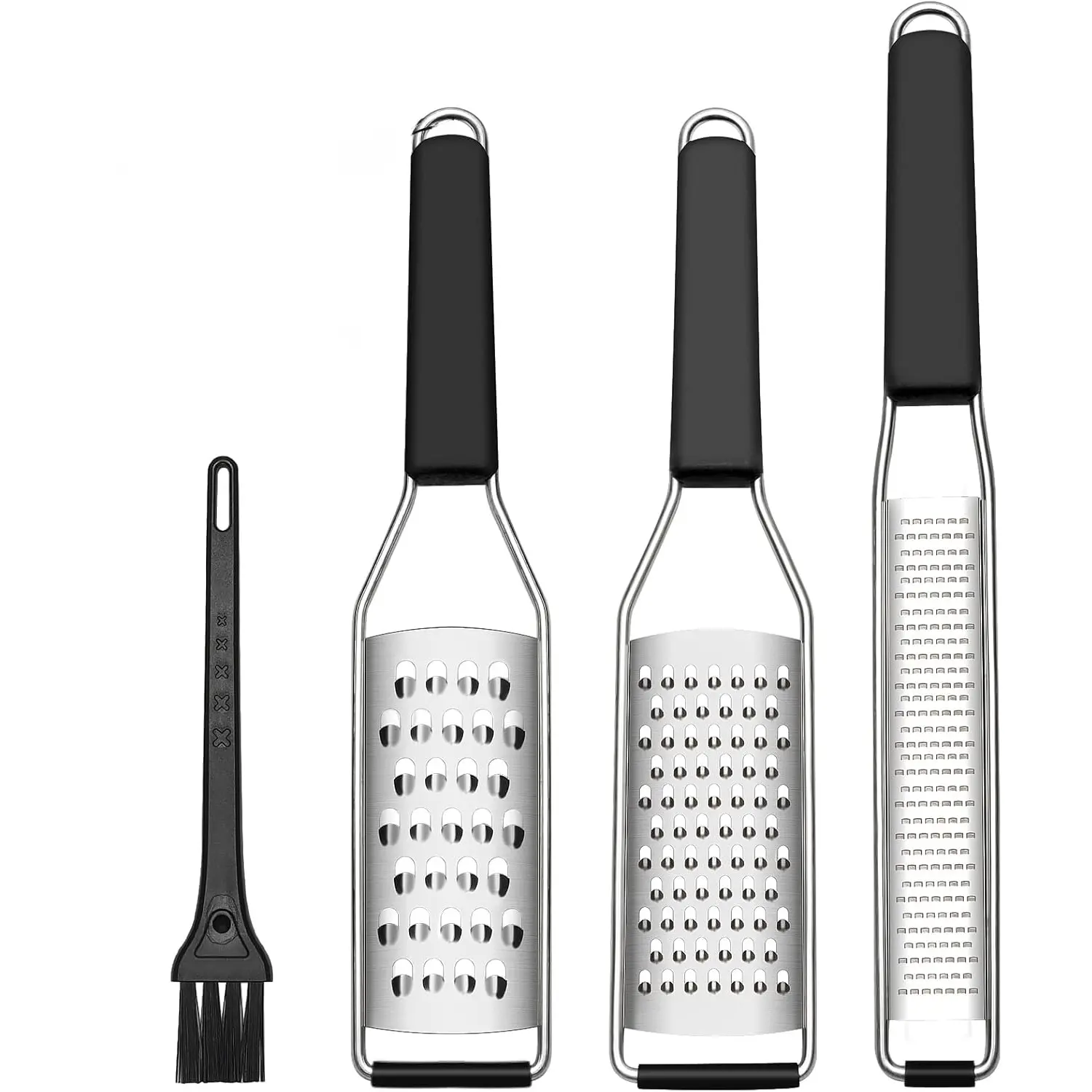 3 Pack Lemon Zester Grater Set, Heavy