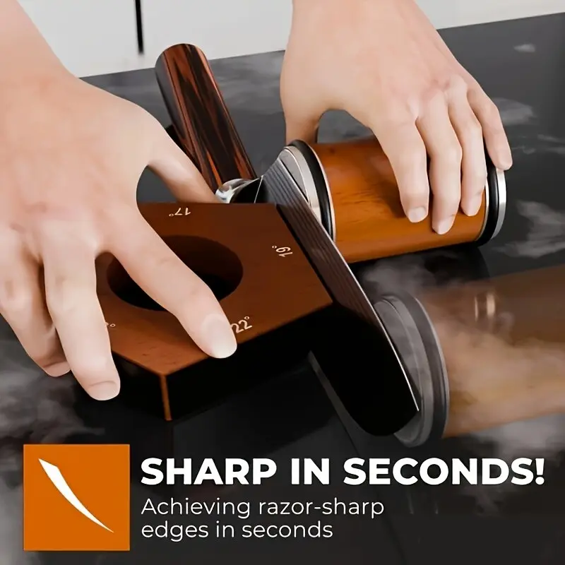 Pro Diamond Rolling Knife Sharpener 5 Adjustable