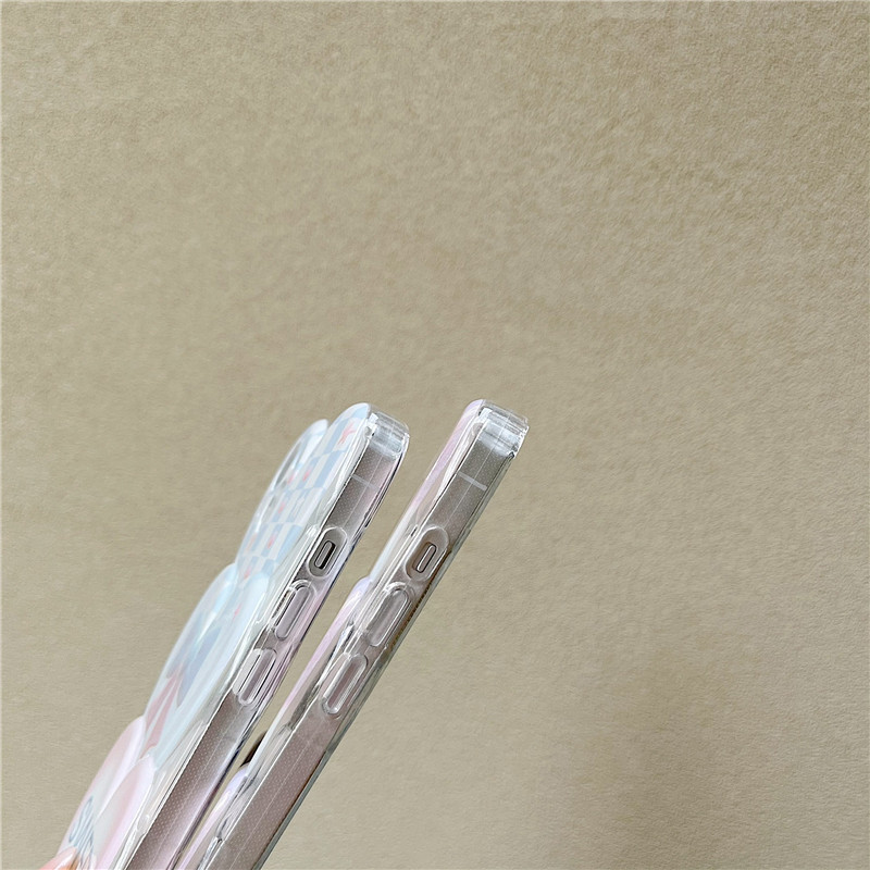 Love Bow Knot Phone Case Transparent - Image 5