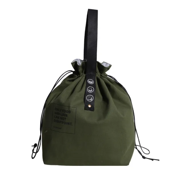 Women's Handbag Aluminum Foil Thickened Canvas Green - Shop at LoveMi