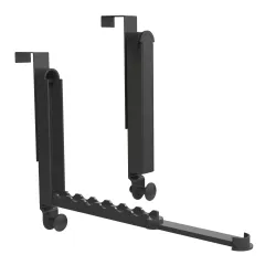 Over The Door Hanger Hooks For Clothes Foldable Clothes Drying Rack For Laundry Coats Towels Portable Clothing Hanger Hook For 1.81In Thickness Doo... - View 1