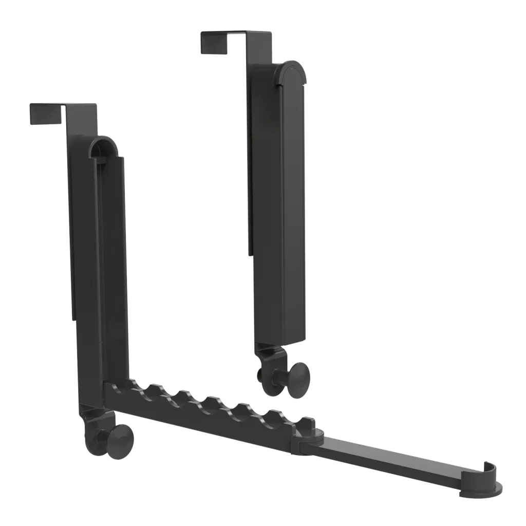 Over The Door Hanger Hooks For Clothes Foldable Clothes Drying Rack For Laundry Coats Towels Portable Clothing Hanger Hook For 1.81In Thickness Doo...