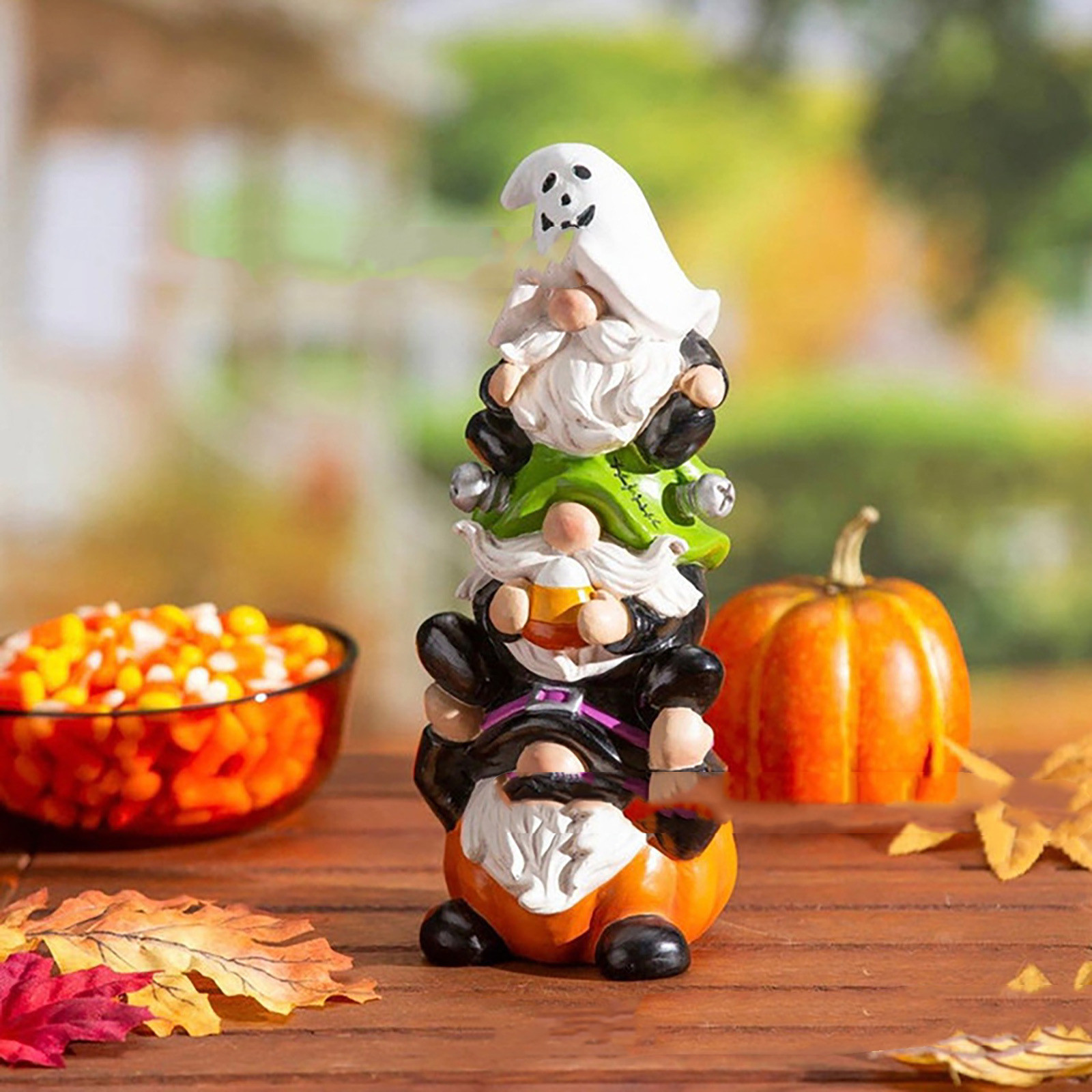 Halloween Gnome Statue