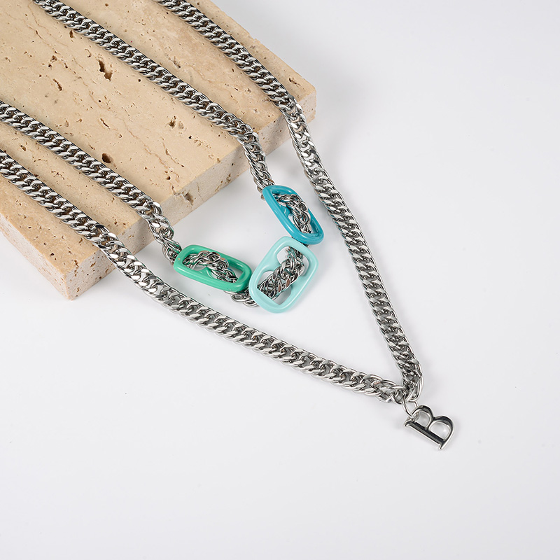 Fashion Metal Irregular Popular Clavicle Chain