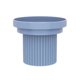 Cat Bowl Protects Cervical Vertebrae High Foot Bowl - Smog Blue Big Food Bowl