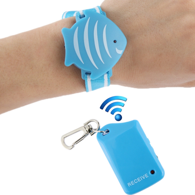 Wrist Watch Style Anti Loss Device Blue