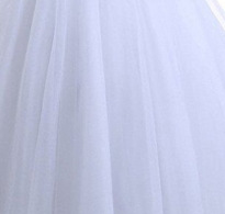 Title 2, Trailing wedding dress with tube top and lace. ...