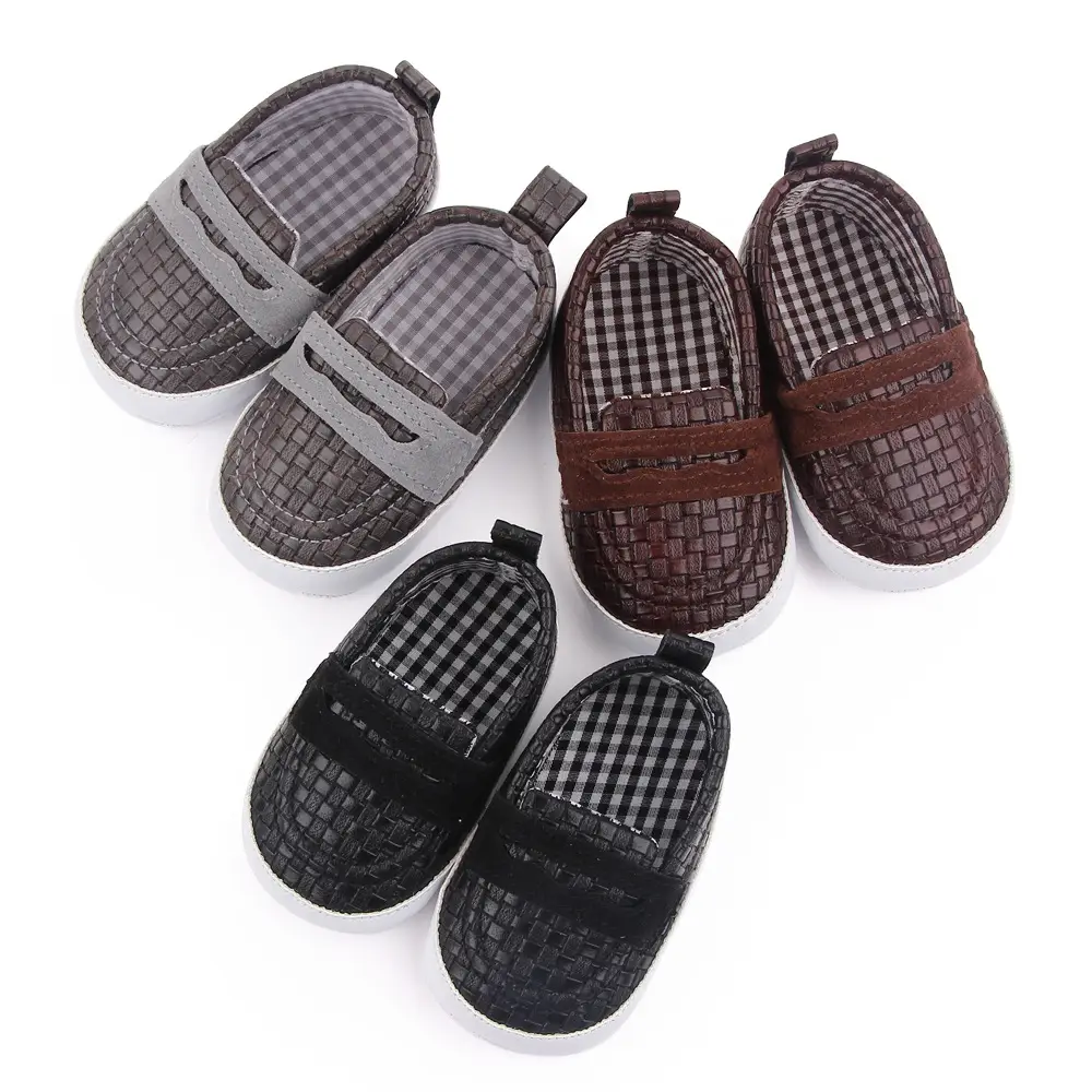 Boys Peasy Knitted Shoes Casual Toddler Non-slip Soft Sole