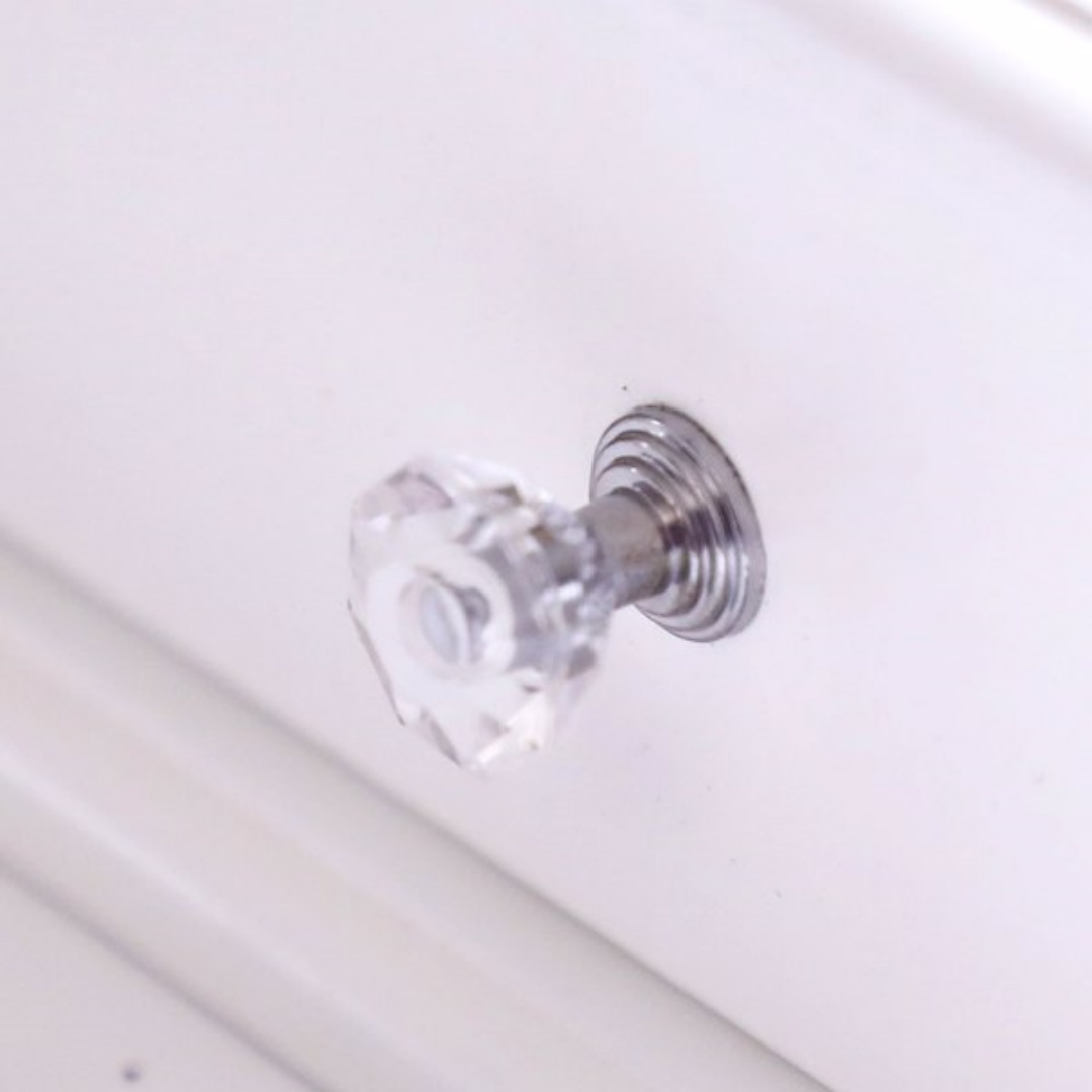 With Light Bulb Single Mirror 5 Drawer Dressing Table White-61588080,60709581 11