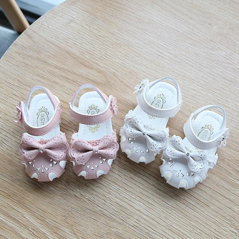 Baby Girl Sandals Toe Soft Sole Wear-resistant