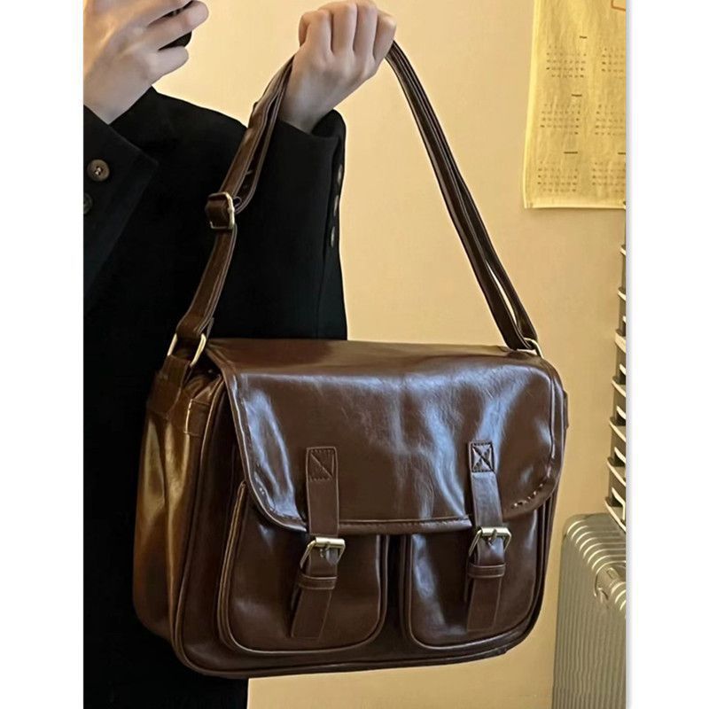 Faux Leather Crossbody Bag, picture 2 of 5