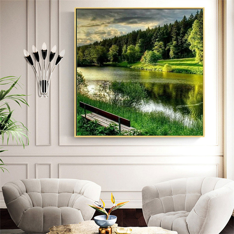 Title 2, Natural Scenery Diamond Painting 5D Embroidery ...