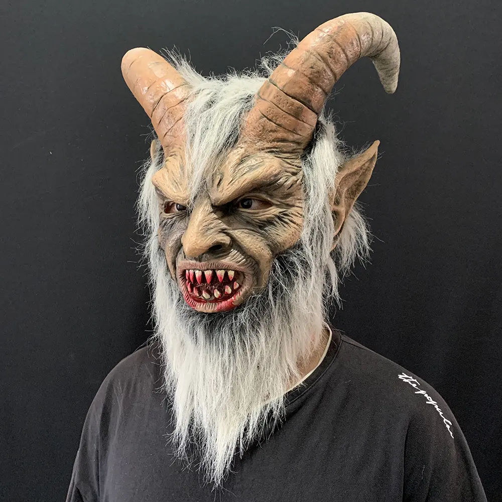 Halloween Cosplay Horror Latex Headgear Mask
