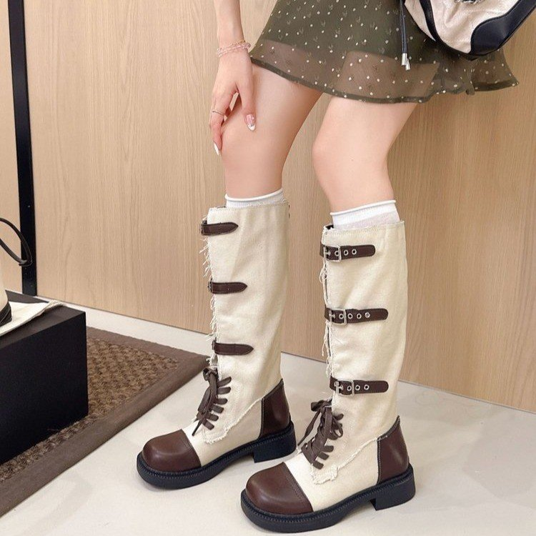 Fringe Knee-High Western Boots, picture 5 of 5
