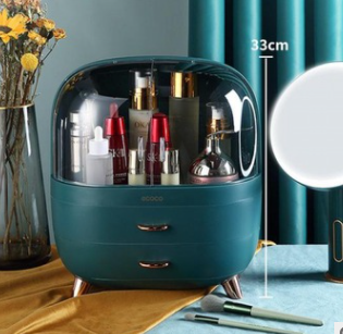 Cosmetic Storage Box Drawer Type Desktop Dustproof Rack - Image 2