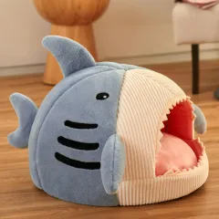 Four Seasons Universal Summer Shelter Closed Bed House - Light Blue Shark Electric Blan - View 1