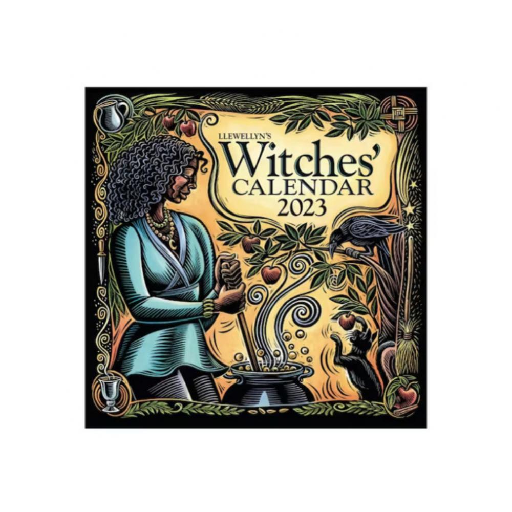 Title 4, Coated Paper Witch Calendar Home Wall Calendar ...