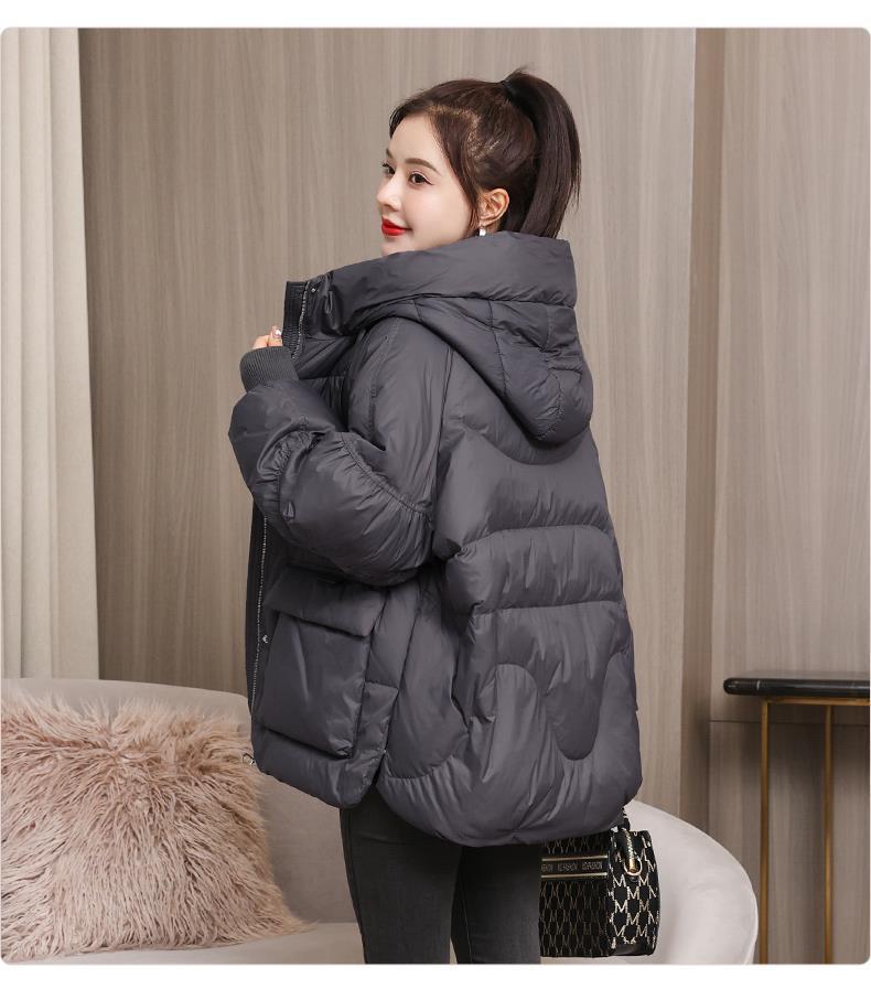 Loose Plus Size Warm Winter Ladies Short Jacket