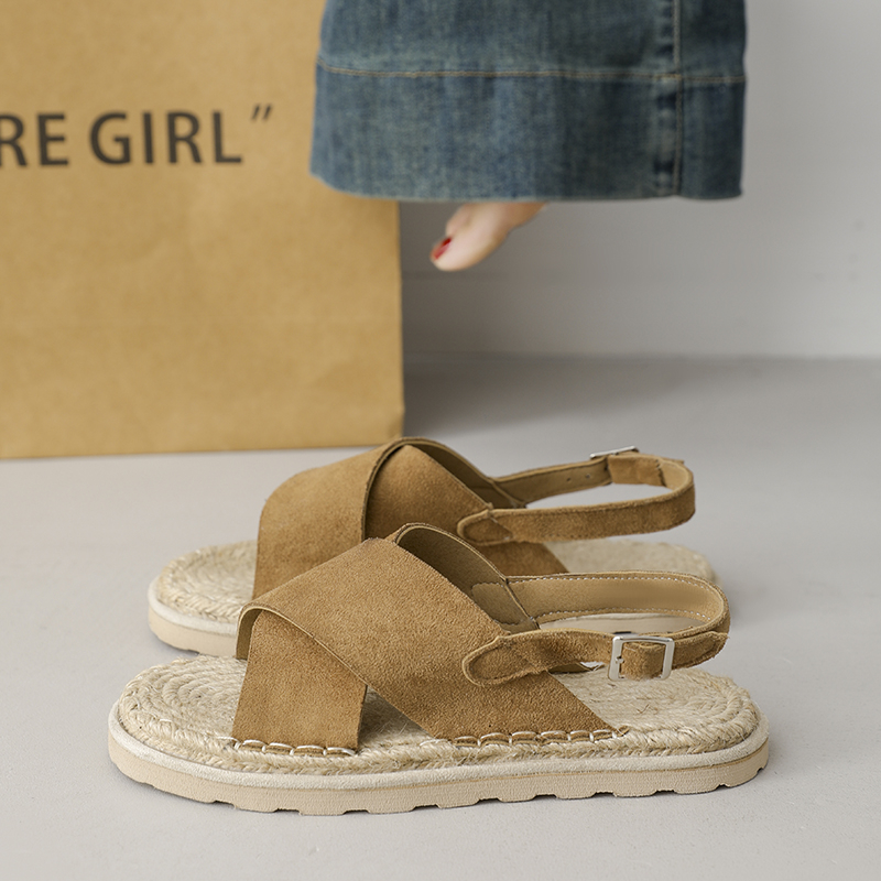 Suede Espadrille Slingback Sandals, picture 6 of 6