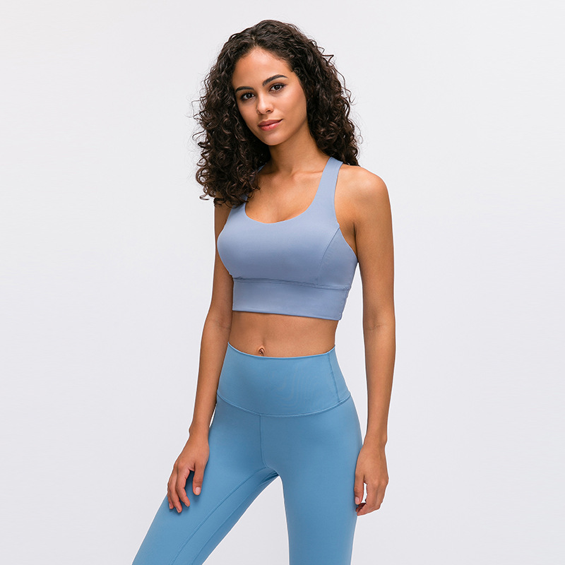 Title 5, New cross back padded sports bra