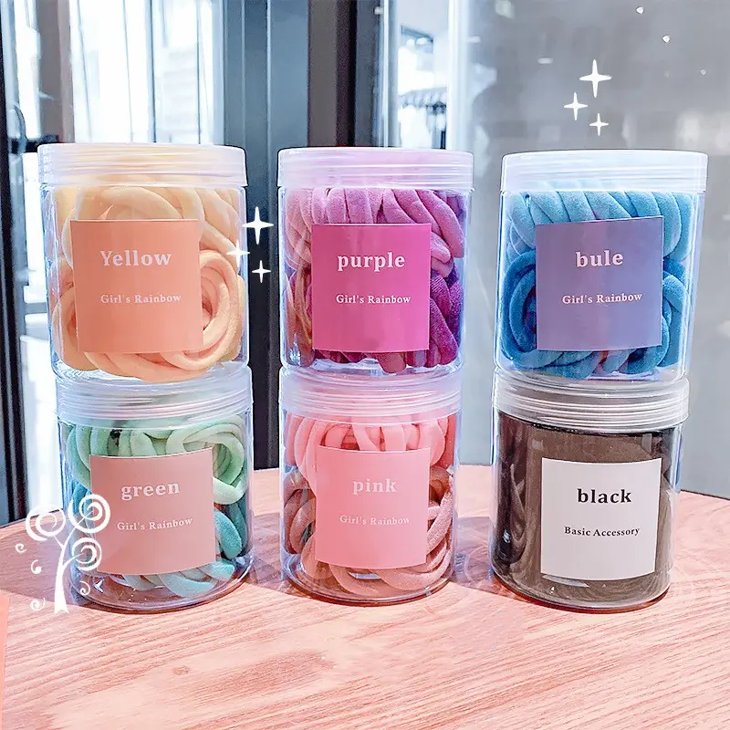 Color Band Towel Ring Canned Highly Elastic