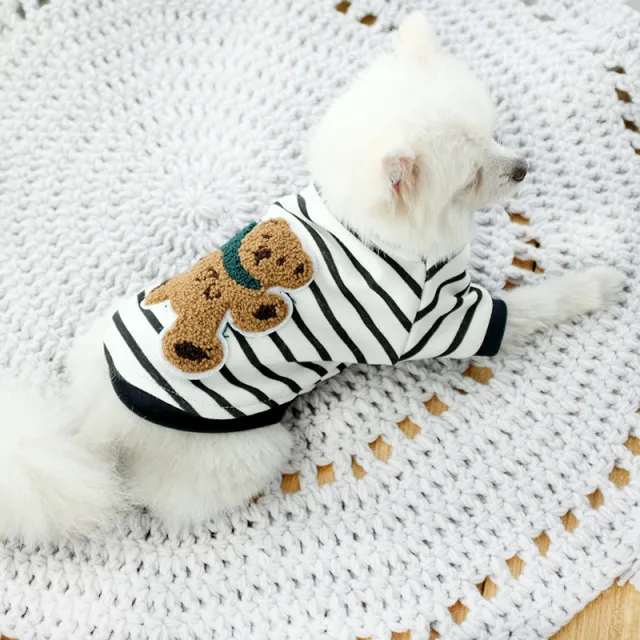 Teddy Bear Small Dog Puppy Corgi Autumn Winter Sweater - Shop at LoveMi