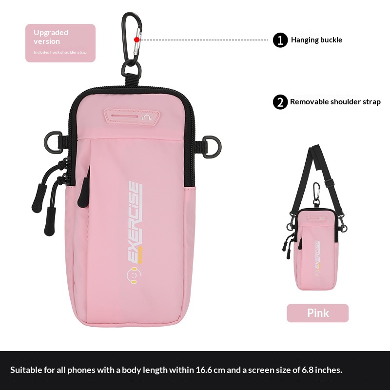 Bandă de mână pentru telefon, geantă unisex cu curea transversală pentru telefon, sport și fitness