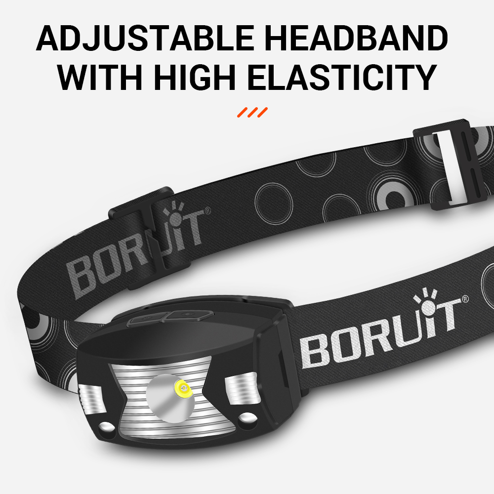G7 Super Bright Headlamp Light Sensor Mini LED Flashlight Waterproof Rechargeabl — image 11