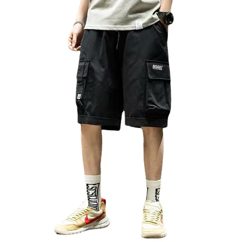 Workwear Shorts Men's Korean Style Trend Summer Five-point Pants